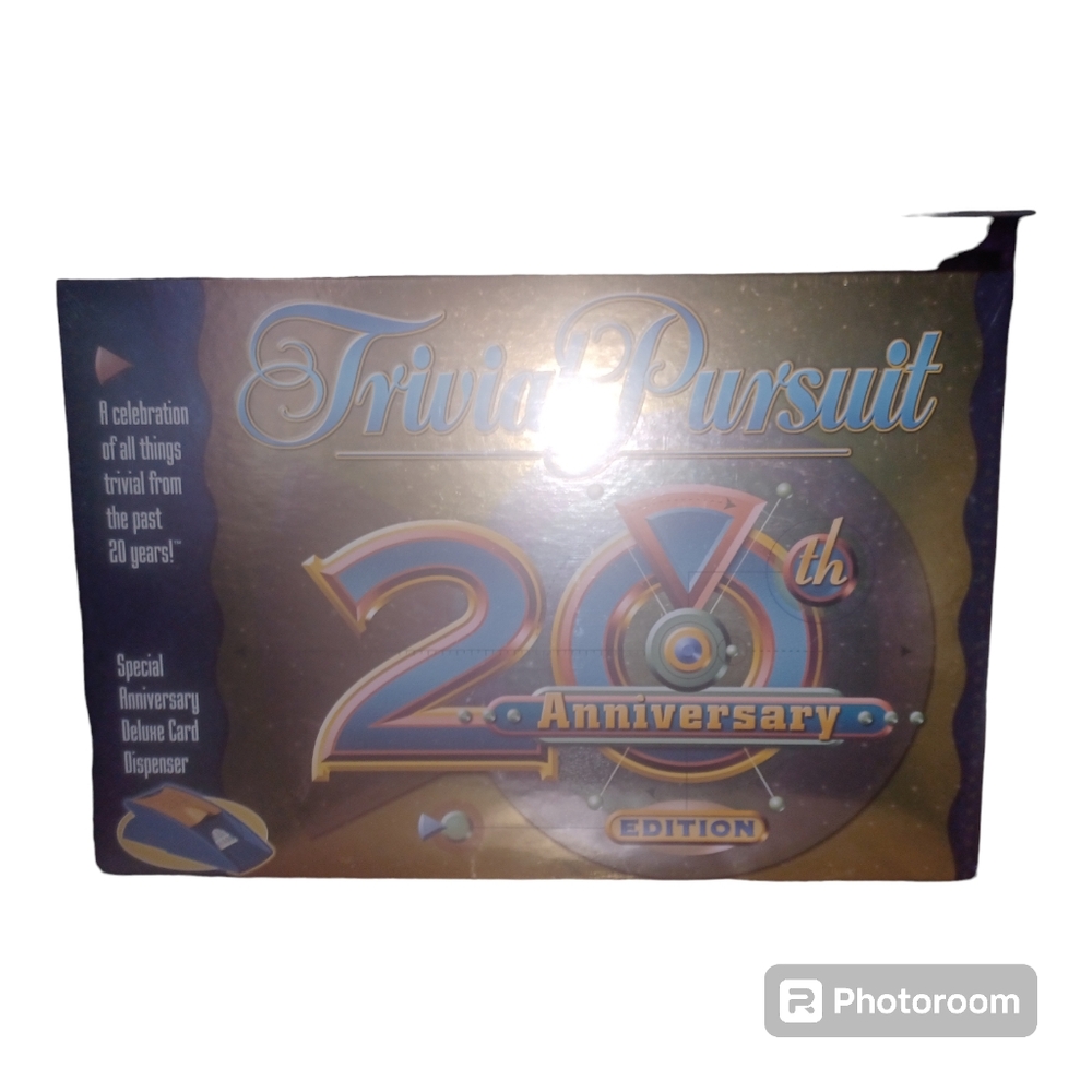 Trivial Pursuit 20th Anniversary Edition Board Game Factory Sealed